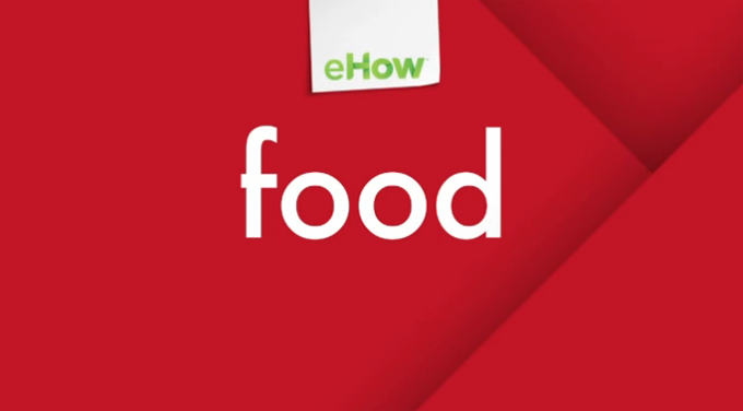 eHow Food Content Development