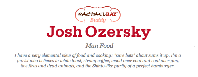 eHow Food:  Josh Ozersky