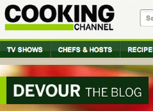 Weekly Contributor to Cooking Channel’s “Devour” Blog